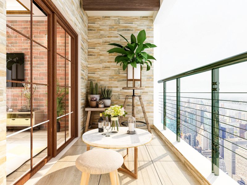 balconies