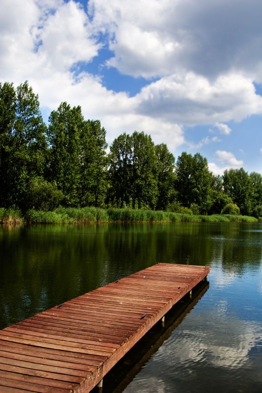 Pond Dock Installation in Overland Park, KS
