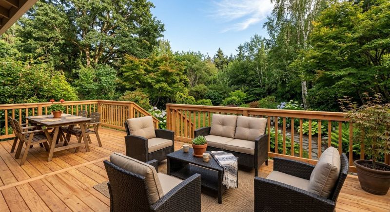 Wooden Patio Installation in Fairfield County, CT